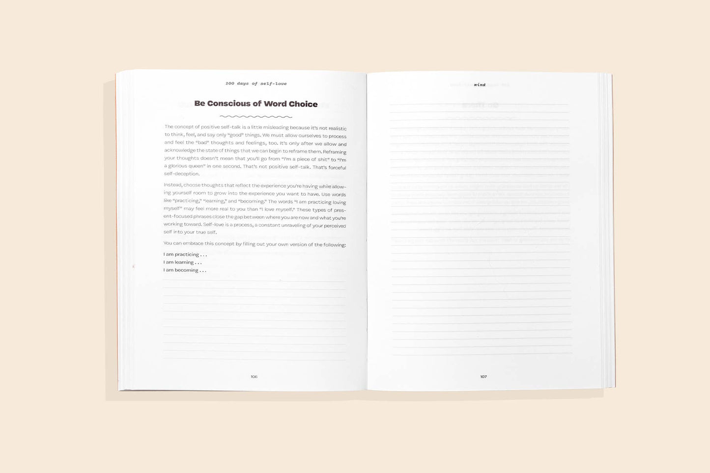 100 Days of Self-Love: Guided Self Care Journal